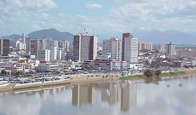 Vista panorâmica de Campos dos Goytacazes