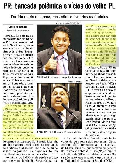 Reprodução de O Globo