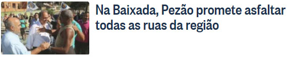 Reprodução do Globo online