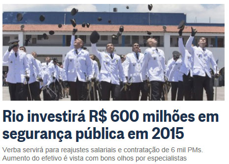 Reprodução do Globo online