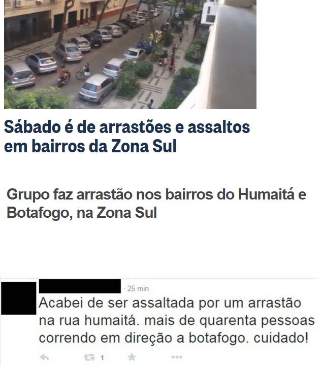 Reproduções do Globo online e do Extra online