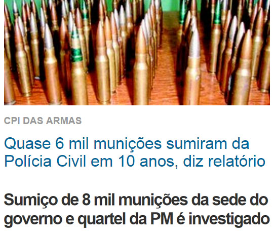 Reproduções de O Dia online e do G1