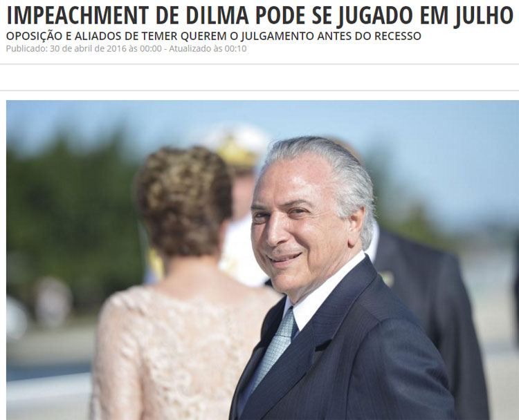 Reprodução do Diário do Poder