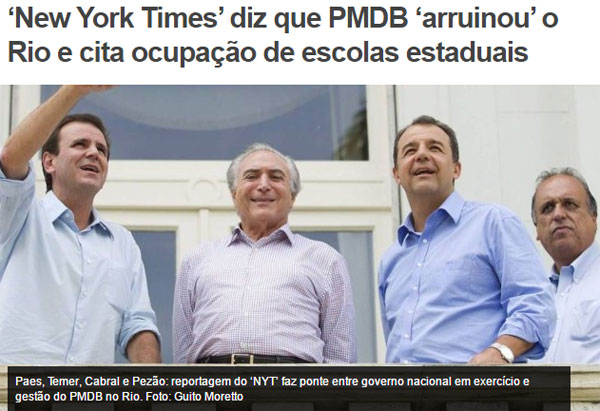 Reprodução do Extra online