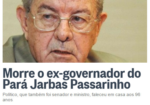 Reprodução do Globo online