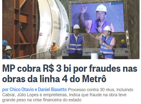 Reprodução do Globo online